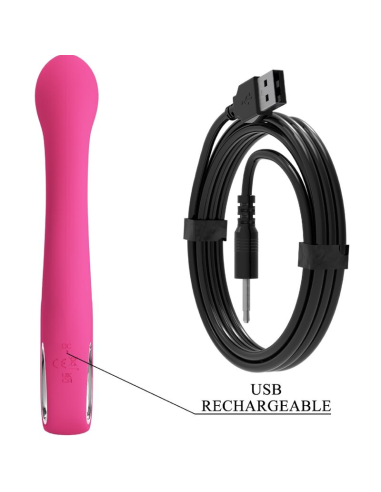 PRETTY LOVE - FRITZ VIBRADOR RABBIT 12 VIBRACIONES ROSA