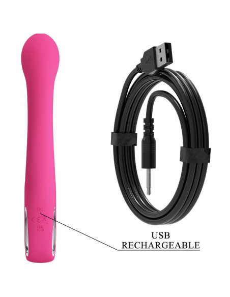 PRETTY LOVE - FRITZ VIBRADOR RABBIT 12 VIBRACIONES ROSA