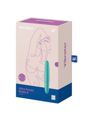 SATISFYER - ULTRA POWER BULLET 6 Bala Vibradora Portátil | SEXPLACE.MX