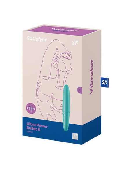SATISFYER - ULTRA POWER BULLET 6 Bala Vibradora Portátil | SEXPLACE.MX