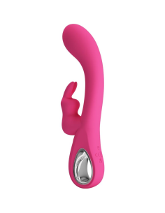 PRETTY LOVE - NOVAK VIBRADOR RABBIT 12 VIBRACIONES ROSA