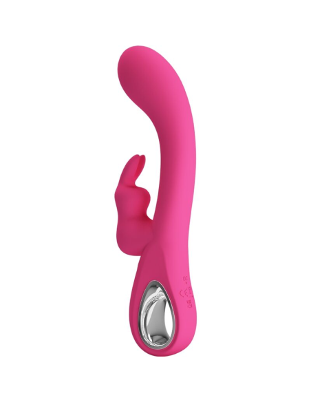 PRETTY LOVE - NOVAK VIBRADOR RABBIT 12 VIBRACIONES ROSA