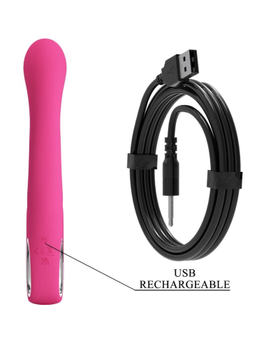 PRETTY LOVE - NOVAK VIBRADOR RABBIT 12 VIBRACIONES ROSA