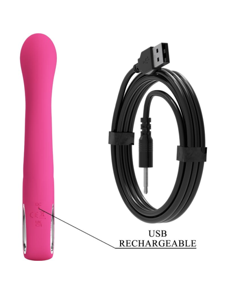 PRETTY LOVE - NOVAK VIBRADOR RABBIT 12 VIBRACIONES ROSA