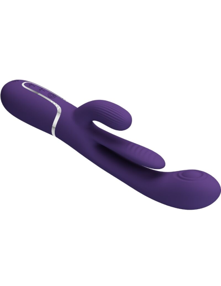 PRETTY LOVE - SHANIA TRIPLE VIBRADOR RABBIT MULTIFUNCIÓN MORADO
