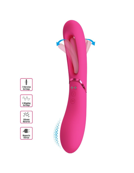 ROMANCE - LEXIE VIBRADOR PUNTO G 7 VIBRACIONES ROSA