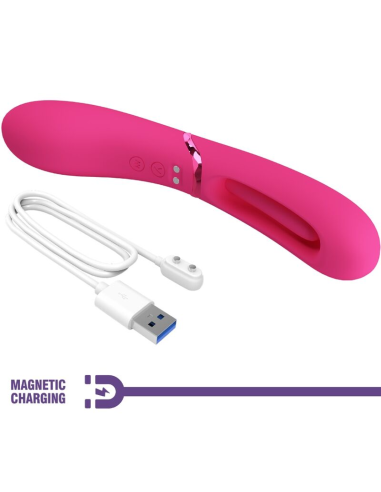ROMANCE - LEXIE VIBRADOR PUNTO G 7 VIBRACIONES ROSA