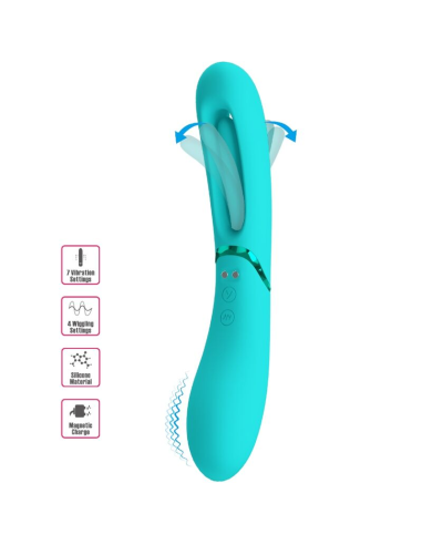 ROMANCE - LEXIE VIBRADOR PUNTO G 7 VIBRACIONES AZUL