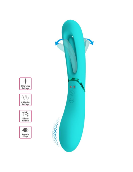 ROMANCE - LEXIE VIBRADOR PUNTO G 7 VIBRACIONES AZUL