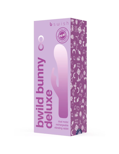 B SWISH - BWILD BUNNY INFINITE DELUXE VIBRADOR RABBIT 10 VIBRACIONES MORADO