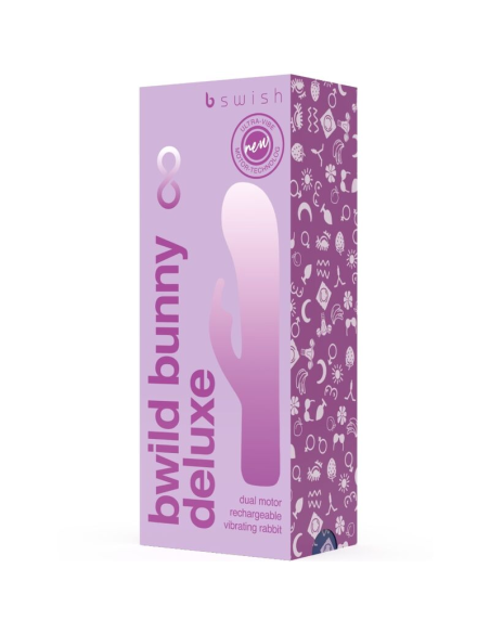 B SWISH - BWILD BUNNY INFINITE DELUXE VIBRADOR RABBIT 10 VIBRACIONES MORADO