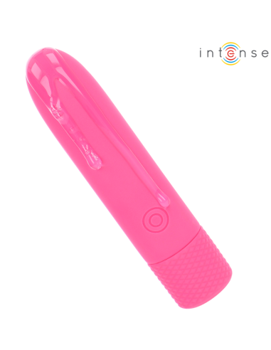 INTENSE - SYMONE BALA VIBRADORA RECARGABLE POR USB 8 VIBRACIONES ROSA 10 X 2.2 CM