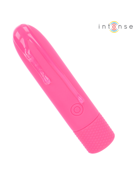 INTENSE - SYMONE BALA VIBRADORA RECARGABLE POR USB 8 VIBRACIONES ROSA 10 X 2.2 CM