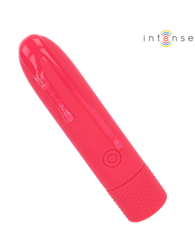 INTENSE - SYMONE BALA VIBRADORA RECARGABLE POR USB 8 VIBRACIONES ROJO 10 X 2.2 CM
