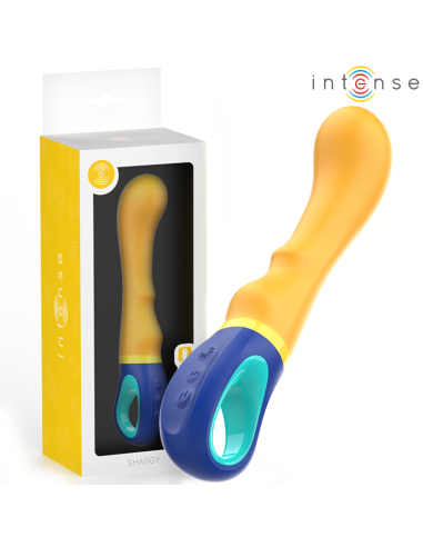 INTENSE - SHAGGY VIBRADOR PUNTO-G AMARILLO