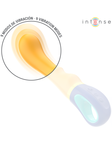 INTENSE - SHAGGY VIBRADOR PUNTO-G AMARILLO