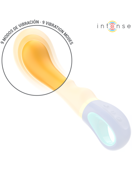 INTENSE - SHAGGY VIBRADOR PUNTO-G AMARILLO