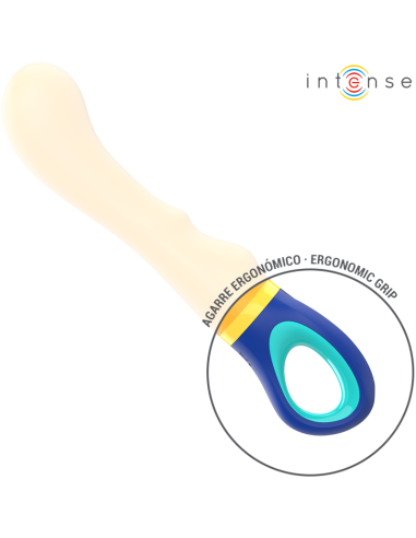 INTENSE - SHAGGY VIBRADOR PUNTO-G AMARILLO