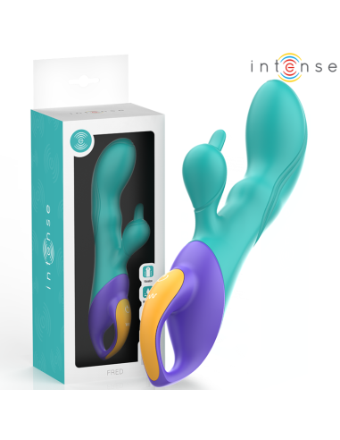 INTENSE - FRED VIBRADOR RECARGABLE RABBIT AZUL