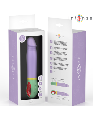INTENSE - VELMA VIBRADOR CLÁSICO MORADO