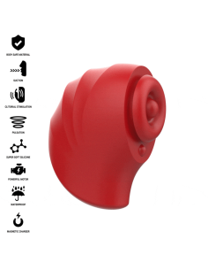 INTENSE - DONNIE ESTIMULADOR CLÍTORIS ROJO-VERDE