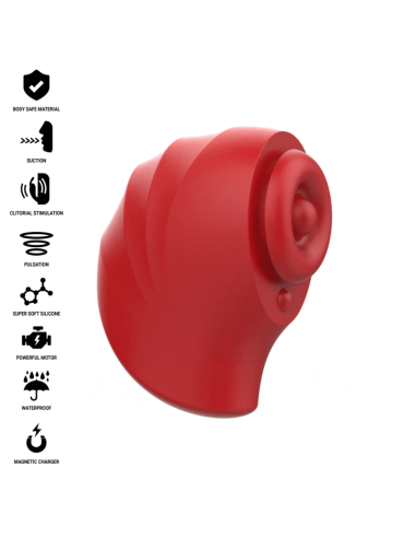 INTENSE - DONNIE ESTIMULADOR CLÍTORIS ROJO-VERDE