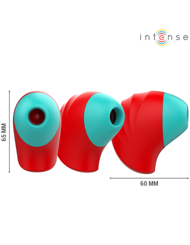 INTENSE - DONNIE ESTIMULADOR CLÍTORIS ROJO-VERDE