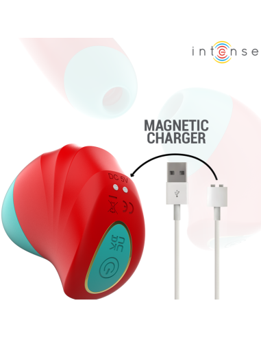 INTENSE - DONNIE ESTIMULADOR CLÍTORIS ROJO-VERDE