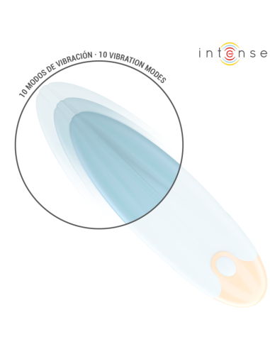 INTENSE - MIKE BALA VIBRADORA 10 VIBRACIONES AZUL