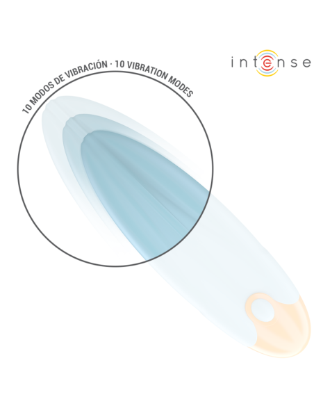 INTENSE - MIKE BALA VIBRADORA 10 VIBRACIONES AZUL