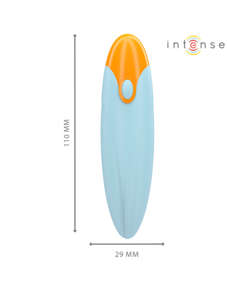 INTENSE - MIKE BALA VIBRADORA 10 VIBRACIONES AZUL