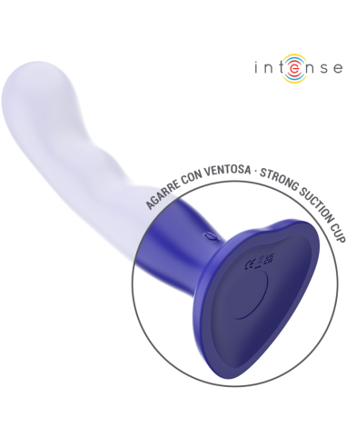 INTENSE - SHORTY VIBRADOR CON VENTOSA AZUL CONTROL REMOTO