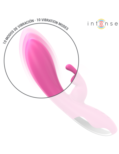 INTENSE - RANDALL VIBRADOR RABBIT 10 VIBRACIONES ROSA