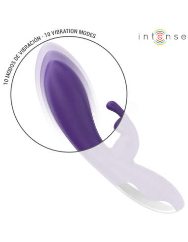INTENSE - RANDALL VIBRADOR RABBIT 10 VIBRACIONES MORADO