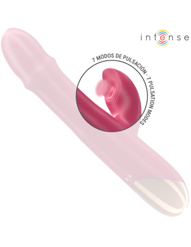 INTENSE - CHLOE VIBRADOR MULTIFUNCIÓN 3 EN 1 ROJO