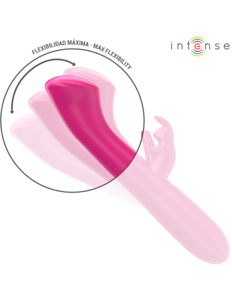 INTENSE - JULIETA VIBRADOR RABBIT 18,6 CM 10 VIBRACIONES ROSA