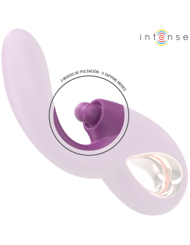INTENSE - LALI VIBRADOR PUNTO G MULTIFUNCIÓN ESTIMULACIÓN and EMPUJE and VIBRACIÓN MORADO