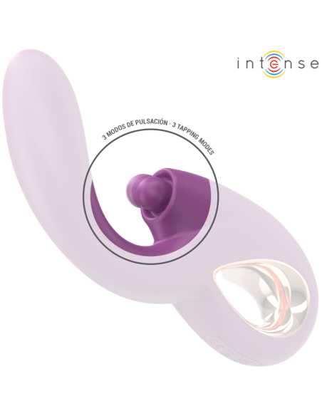 INTENSE - LALI VIBRADOR PUNTO G MULTIFUNCIÓN ESTIMULACIÓN and EMPUJE and VIBRACIÓN MORADO