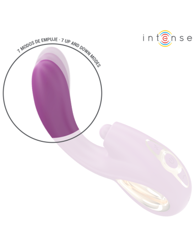 INTENSE - LALI VIBRADOR PUNTO G MULTIFUNCIÓN ESTIMULACIÓN and EMPUJE and VIBRACIÓN MORADO