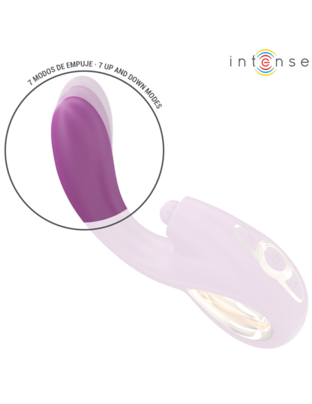 INTENSE - LALI VIBRADOR PUNTO G MULTIFUNCIÓN ESTIMULACIÓN and EMPUJE and VIBRACIÓN MORADO