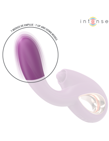 INTENSE - LALI VIBRADOR PUNTO G MULTIFUNCIÓN ESTIMULACIÓN and EMPUJE and VIBRACIÓN MORADO