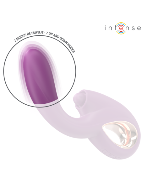 INTENSE - LALI VIBRADOR PUNTO G MULTIFUNCIÓN ESTIMULACIÓN and EMPUJE and VIBRACIÓN MORADO