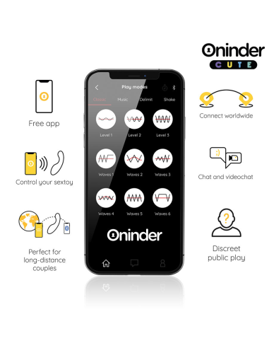 ONINDER CUTE - LOVE BUDDY MASTER VIBRADOR PUNTO G - APP MUNDIAL GRATUITA
