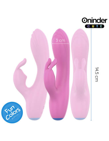 ONINDER CUTE - LOVE BUNNY VIBRADOR PUNTO G Y CLITORIS - APP MUNDIAL GRATUITA