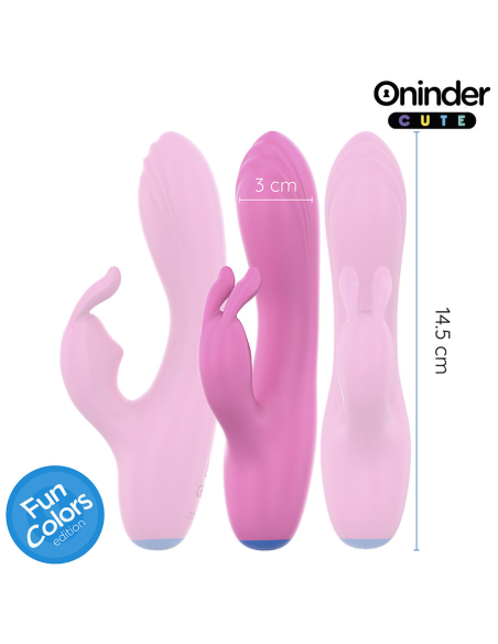 ONINDER CUTE - LOVE BUNNY VIBRADOR PUNTO G Y CLITORIS - APP MUNDIAL GRATUITA