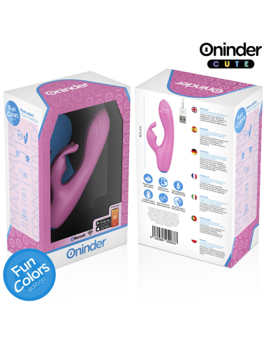 ONINDER CUTE - LOVE BUNNY VIBRADOR PUNTO G Y CLITORIS - APP MUNDIAL GRATUITA