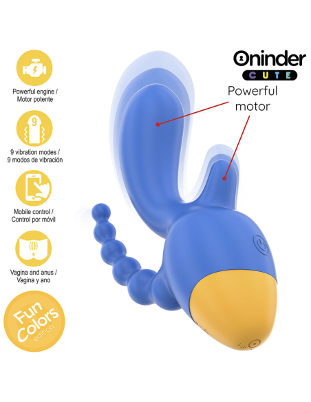 ONINDER CUTE - LOVE 3 SOME TRIPLE VIBRADOR - APP MUNDIAL GRATUITA
