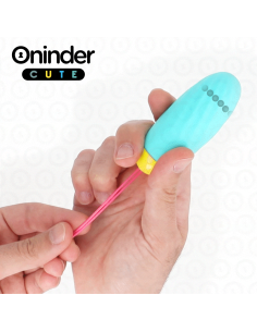 ONINDER CUTE - LOVE PLEASURE HUEVO VIBRO-GEMAS ROTADORAS SILICONA - APP MUNDIAL GRATUITA