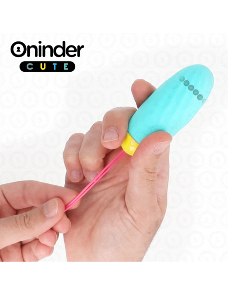 ONINDER CUTE - LOVE PLEASURE HUEVO VIBRO-GEMAS ROTADORAS SILICONA - APP MUNDIAL GRATUITA