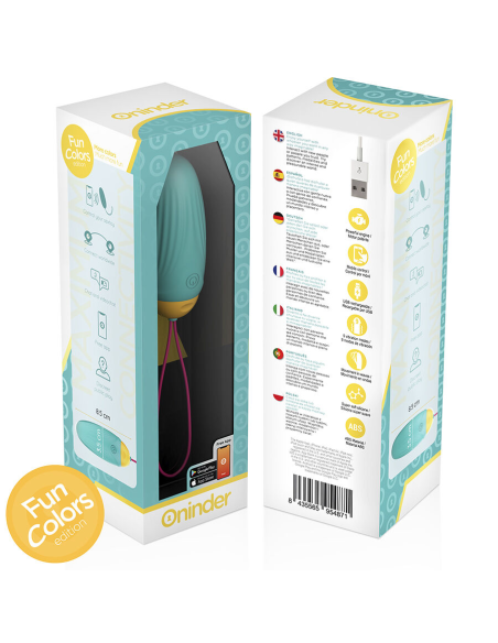 ONINDER CUTE - LOVE PLEASURE HUEVO VIBRO-GEMAS ROTADORAS SILICONA - APP MUNDIAL GRATUITA